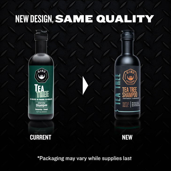 GIBS Grooming Tea Tree Shampoo, 12 fl. oz.