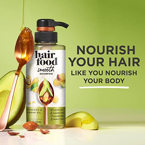 Hair Food Shampoo, Avocado & Argan Oil, 10.1 Ounce