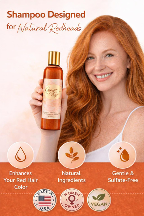 Ginger Girl - Natural Shampoo for Natural Redheads