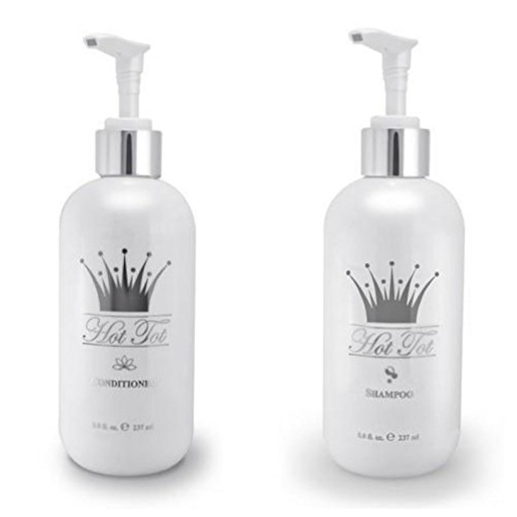 Hot Tot Shampoo & Conditioner Set for Babies, Toddlers & Children (8 ounces)