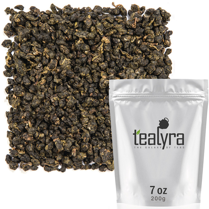 Tealyra - Milk Jin Xuan Oolong - High Mountain Taiwanese Loose Leaf Tea - Great Milky Cream Taste and Aroma - 200g (7-ounce)