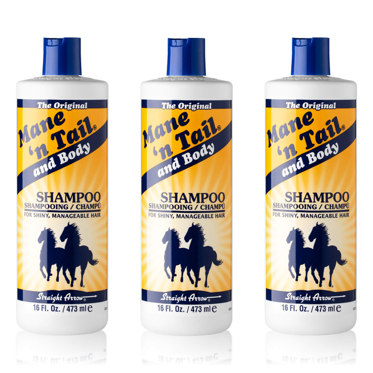 Mane 'n Tail Original Formula For Thicker Fuller Stronger Hair 16 oz (3 pack Shampoo)