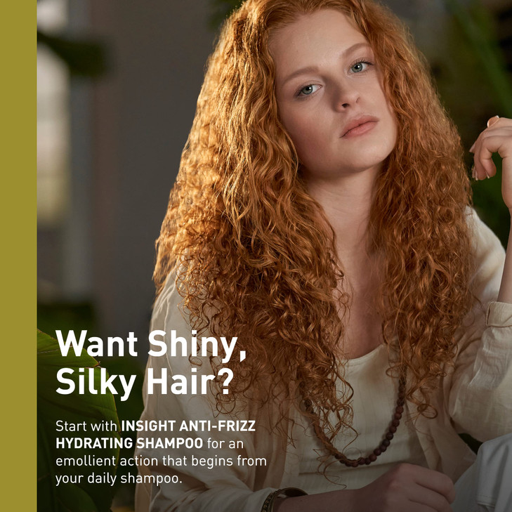 INSIGHT Clean Beauty Moisturizing Shampoo, Anti-Frizz Hydrating Shampoo, Vegan, 13.5 fl oz