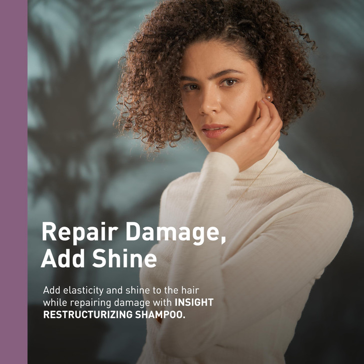 Insight Clean Beauty Moisturizing Shampoo with Organic Macadamia Oil, Hydrating & Vegan, 13.5 fl oz