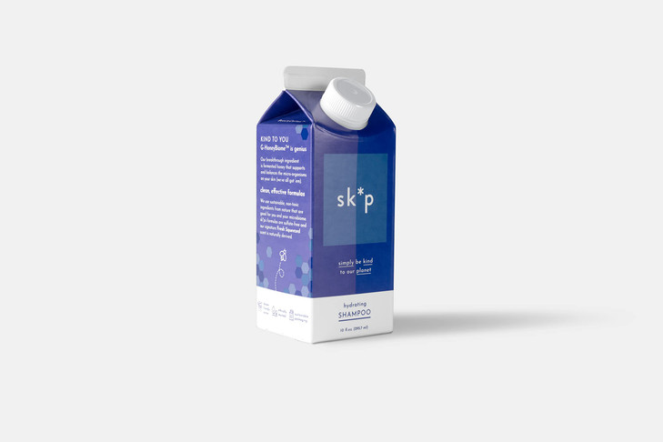 sk*p Hydrating Shampoo | Microbiome Balancing Shampoo for All Hair Types, Color and Keratin Safe, Clean Ingredients, Cruelty Free, Recyclable Packagi