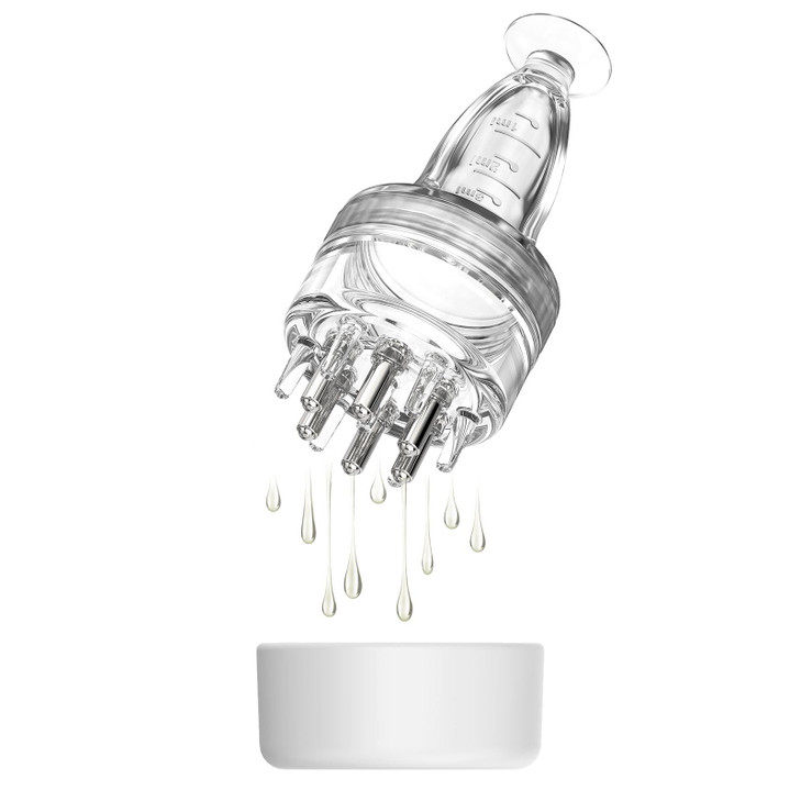 Scalp Applicator Comb,Minoxidil Applicator tool,Hair Oil Essential Serum Liquid Massager for Hair Growth, Follicle Care Treat hair Loss Thinning (Tra