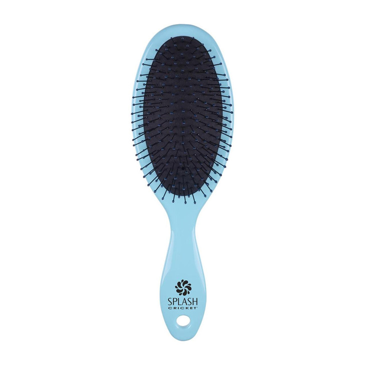 Cricket Splash Hair Detangler Brush for Wet, Dry Detangler Shower Hair Brush for Women And Men, Hairbrush for All Types - True Blue