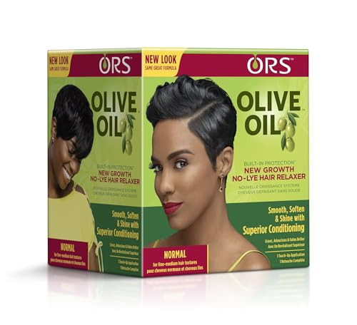 ORS Olive Oil Built In Protection New Growth No-Lye Hair Relaxer Normal Strength