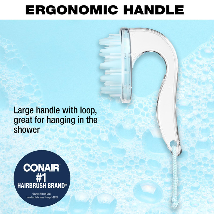 Conair Scalp Massager - Scalp Massager hair growth - Head Massager Scalp - Light Blue