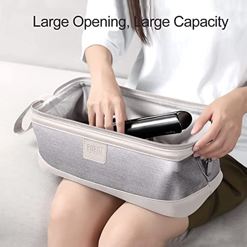 WINZEDGE Airwrap Travel Case for Dyson/Shark Flexstyle, Complete Styler and Attachments Travel Pouch - Dark Gray