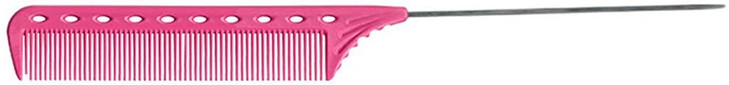 Y.S. Park YS-102 Pin Tail Comb, Pink, 0.09 kg