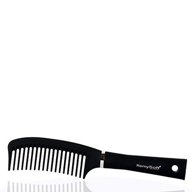 RemySoft Wicked-Wide - Wide Tooth Detangling Comb - Safe for Hair Extensions, Weaves and Wigs