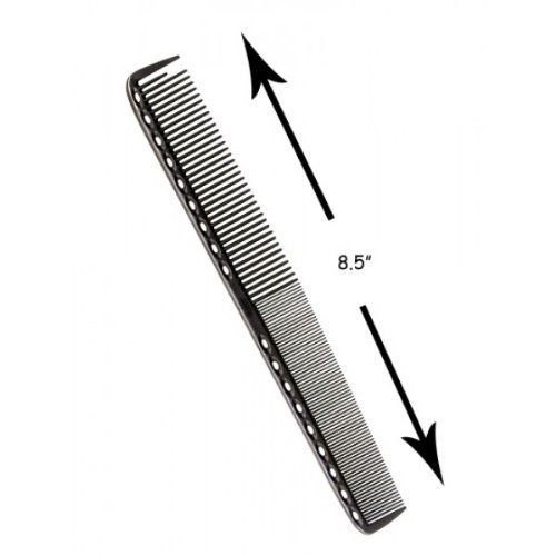 YS Park 335 Extra Long Fine Cutting Comb 8.5" In RED +Free Double Dip Comb/Brush ($4 value)