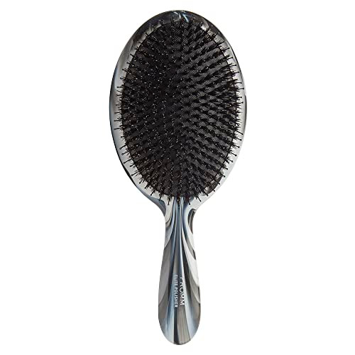 Fromm Professional Elite Polisher Ceramic x Ionic Luxurious Shine Boar Bristle Brush | Gentle Hair Detangler & Massage Brush Smooths Frizz & Flyaways