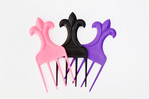 Spriggle Hair Pick Purple