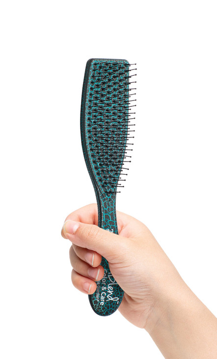 Olivia Garden iBlend Hair Brush For Color & Treatments IB-2 (Teal)