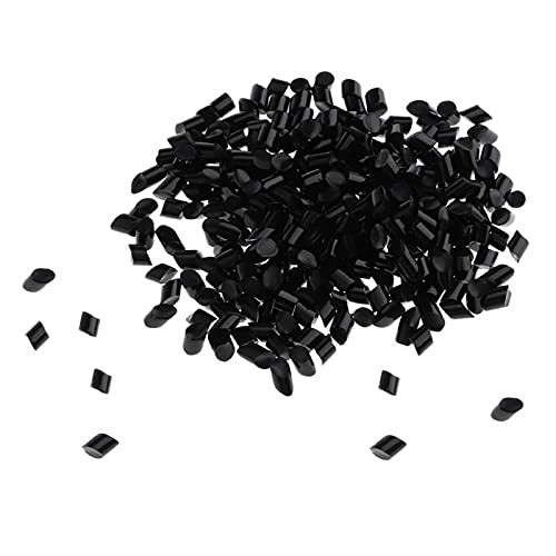 Italian Keratin Glue Hair Adhesive Beads for Hot Fusion Nail/I Tip Hair Extensions 80g- Black