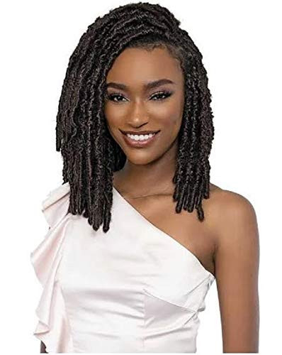 Janet Collection Crochet Braids Nala Tress 3X POETRY BOB LOCS 10" 12" 14" (BUTTERFLY LOCS SERIES) (1)