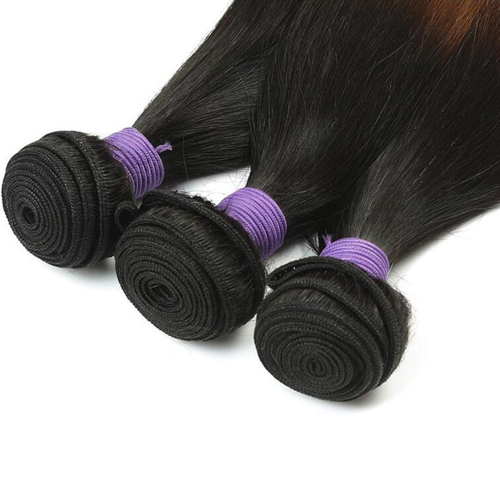 Cranberry Hair Brazilian Straight Hair 1 Bundle Unprocessed Virgin Human Hair Weave Extension Natural Black Color 20 Inch