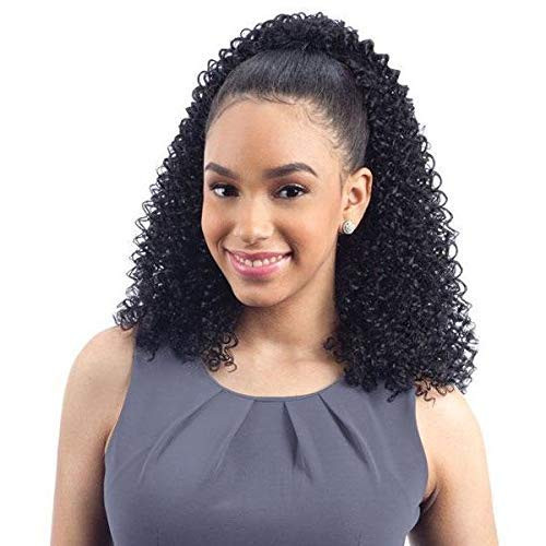 SPRING WATER GIRL (1B Off Black) - FreeTress Equal Synthetic Drawstring Ponytail