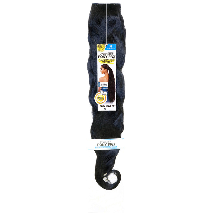 Shake-N-Go Synthetic Organique Pony Pro Ponytail - BODY WAVE 32" (1)