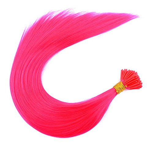 DENIYA Synthetic I Tip Keratin Fusion Hair Extensions Various Color 5G/Strand 50 Strands/Pack Keratin Tip Stick Hair Extensions (I-Tip 45cm) (50 Stra