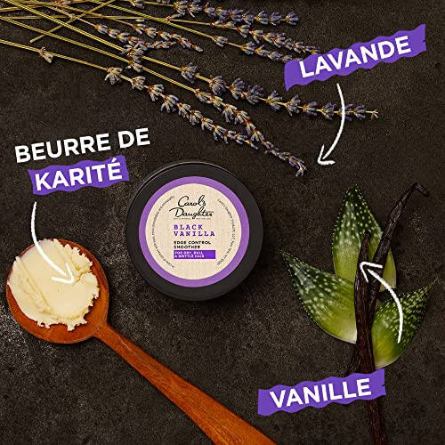 Carols Daughter Black Vanilla Moisture & Shine Edge Control Smoother, 2 Ounce