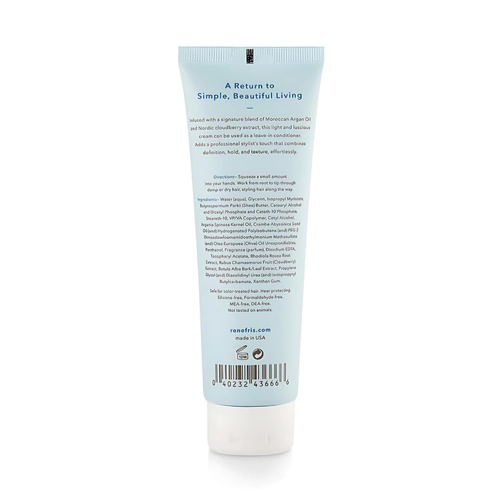 René Fris Anti Frizz Styling Cream  Danish Inspired Professional Frizz Control + Natural Shine | Lightweight Hold for Humidity | For Men & Women | 4