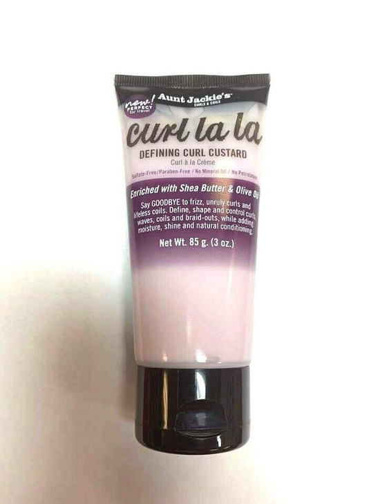 Aunt Jackie's Curl La La defining curl custard Travel Size 3oz