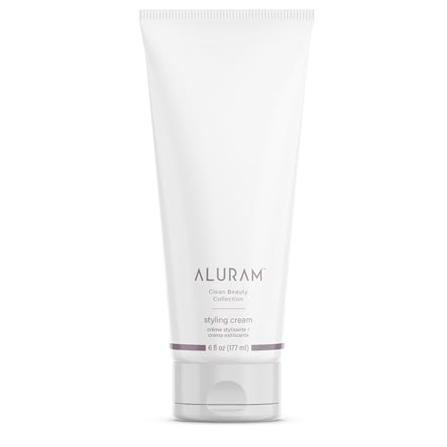 ALURAM Coconut Water Styling Cream Hydrating Pomade for All Hair Types, 6 Fl Oz