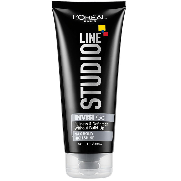 L'Oreal Paris Studio Line INVISI Gel, Strong Hold 6.80 oz ( Packs of 6)