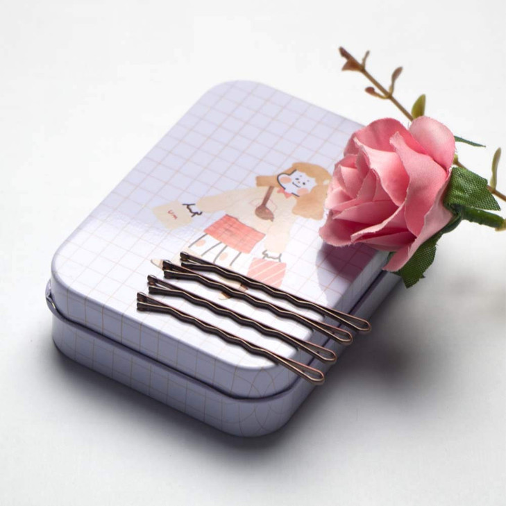 MAORULU Bobby Pins, 200 CT Gold Bobby Pins for Buns, Premium Hair Pins for Kids, Girls and Women, Great for All Hair Types, 2 Inch for Thick Hair and