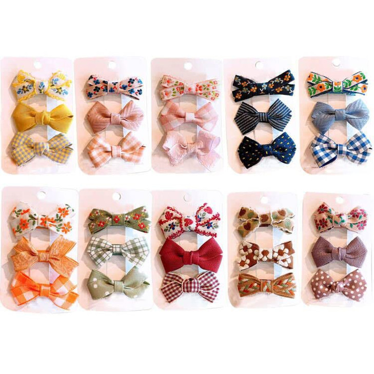 FZBNSRKO 15 Pcs Baby Girl Hair Clips, Hair Bows, Barrettes Set for Toddlers, Girls, Teens (Random Styles)
