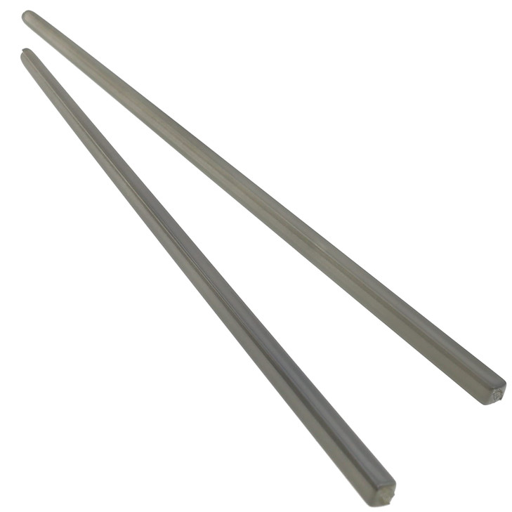 Camila Paris CP3381 French Twist Stick Hair Pin, Set of 2 Gray, Girls Chopsticks Hair Pins for Girls Spiral Updo Chignon Bun Holder, Styling Hair Acc