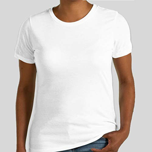 mimosu Hair Length Shirt for Women, Backprint Melanin Graphic for Rice Water Growth Challenge,L White