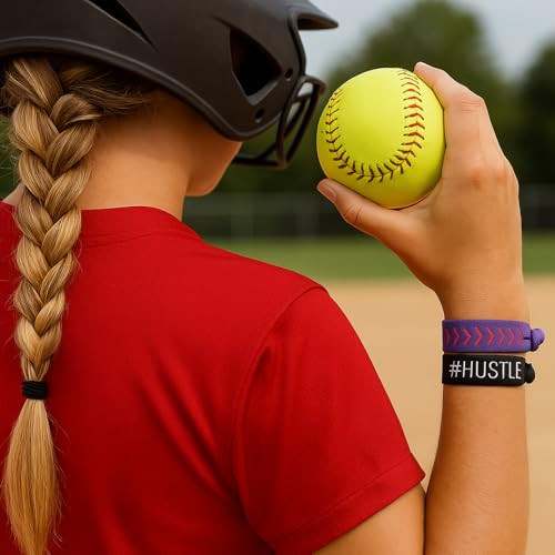Hair Accessories for Softball Players and Teams - Girls Softball Hair Ties