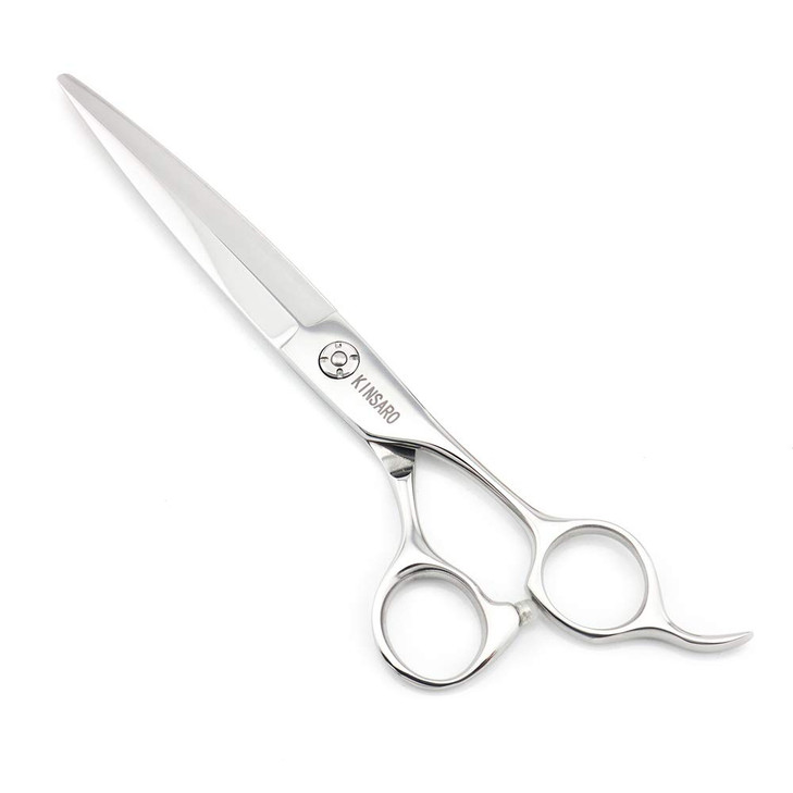 Barber Scissors 7" Professional Sliding Hair Scissors Willow Shape Sliding Hair Shears Professional Haircut Razor Edge 440c Barber Shears KINSARO for