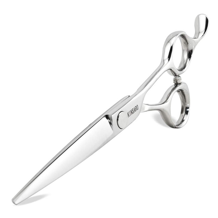 Professional Hair Cutting Scissors Barber Hair Shears Haircut 6 Inch 440c Haircut Shears Hairdresser Scissors KINSARO for Hairdresser Barber or Home