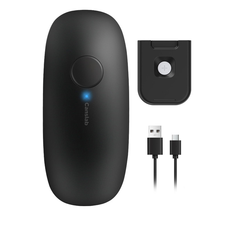 Canslab Ultrablde (Basic Version?_Rechargeable Electric Can Openers for Kitchen for Seniors with Arthritis- USB Battery Can Opener for Any Size Can -