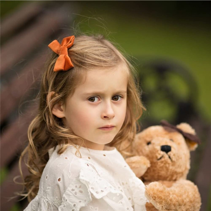 24 Pieces Velvet Bow Hair Clips Barrettes for Baby Girl Hair Bows Alligator Clip Accessories for Little Girls Toddler Kids Teens