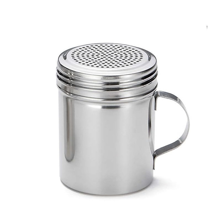 Dredge With Handle 10 Oz 3.75"X2.875"X3.75" Stainless Steel