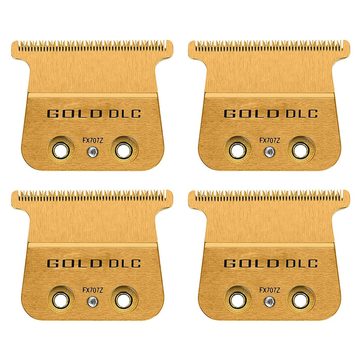 FX707Z Replacement DLC 2.0 Trimmer Blade Compatible with BaByliss FX787 & FX726 Trimmer,Compatible with BaByliss DLC 2.0 Trimmer Blade (FX707Z-4PCS)