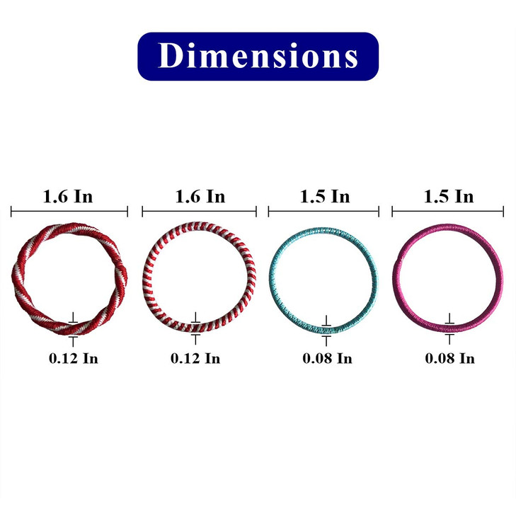 AwEx Colorful Hair Ties for Girls with Fine Hair - 120 PCS, Small,Multicolors and Multipatterns,Assorted in Brights and Pastels - Great for Kids as C