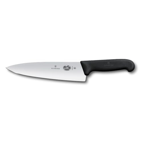 Victorinox Swiss Army Fibrox Chef's Knife Black 8 in