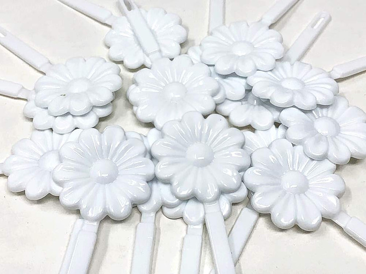 Tara Girls Self Hinge Plastic Bow Hair Barrettes Selection (BR88)