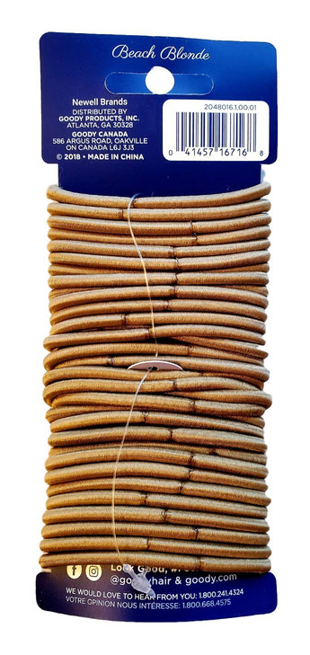 Goody WoMens Ouchless 4 mm Elastics, Blondes, 30 Count