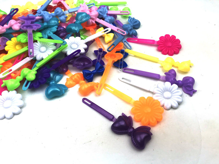 Crispy Collection Hair Accessories for Girls Assorted Hair Clips Selection Birthday Gifts for Girls (48 Pieces)