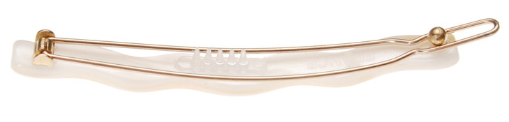 France Luxe Wavy Tige Boule Barrette - Alba