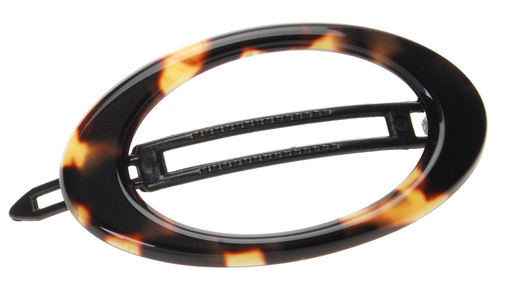 France Luxe Cutout Oval Plastic Tige Boule Barrette - Tokyo