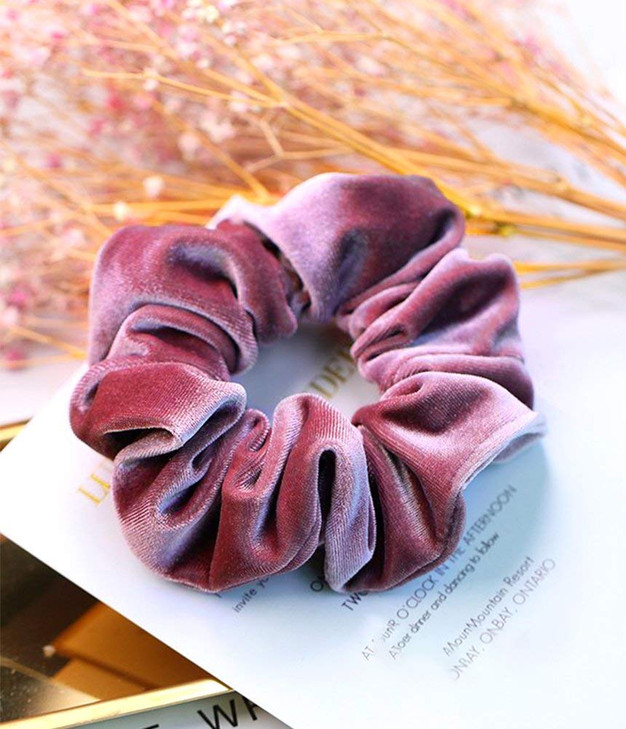 Scrunchies for Hair,12 Pcs Soft Hair Scrunchy Bobbles Elastic Hair Bands Ties Donut Hair Accessories for Women Ponytail Holder Velvet Vintage Scrunch